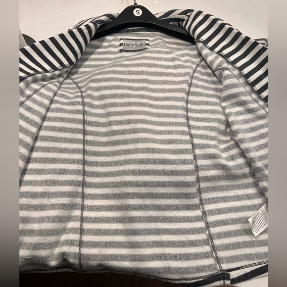 NEW Marc New York by Andrew Marc Striped Button Fleece Lined Knit Jacket Coat - Picture 9 of 16